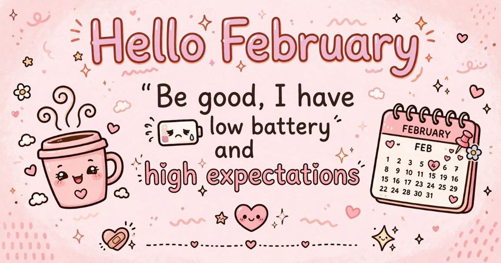 Cute and Funny Hello February Quotes for Social Media