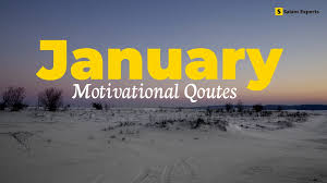Motivational January Quotes