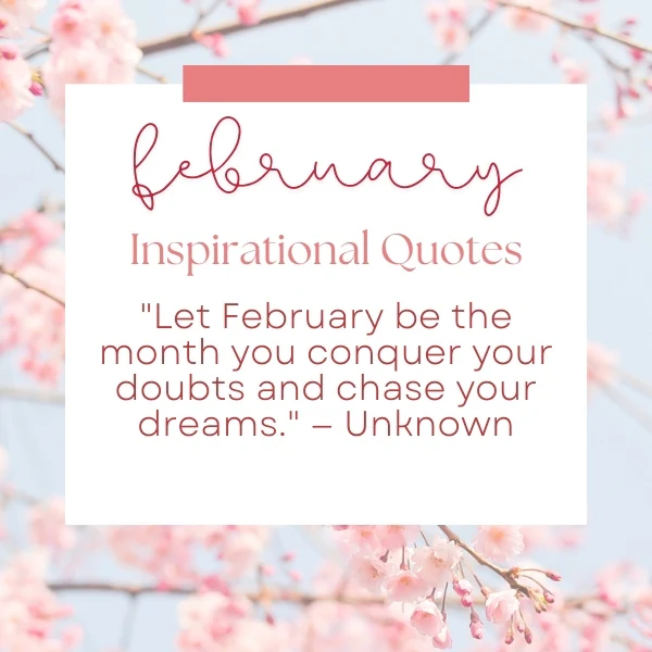 Inspirational Hello February Quotes