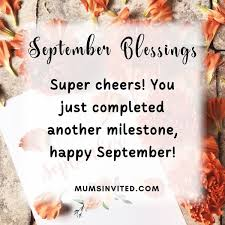 Blessing September Quotes