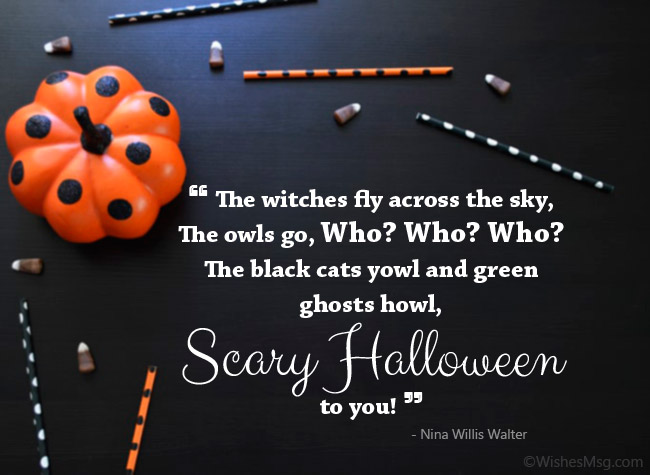 Scary Halloween Quotes​