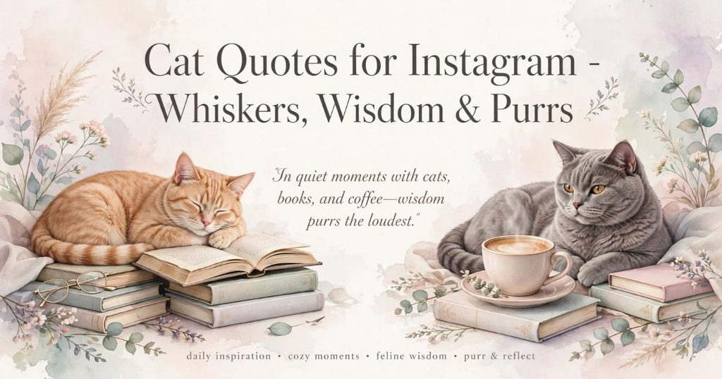 Cat Quotes for Instagram