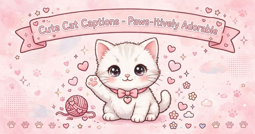 Cute Cat Captions