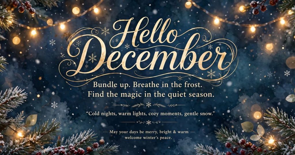 Hello December Quotes