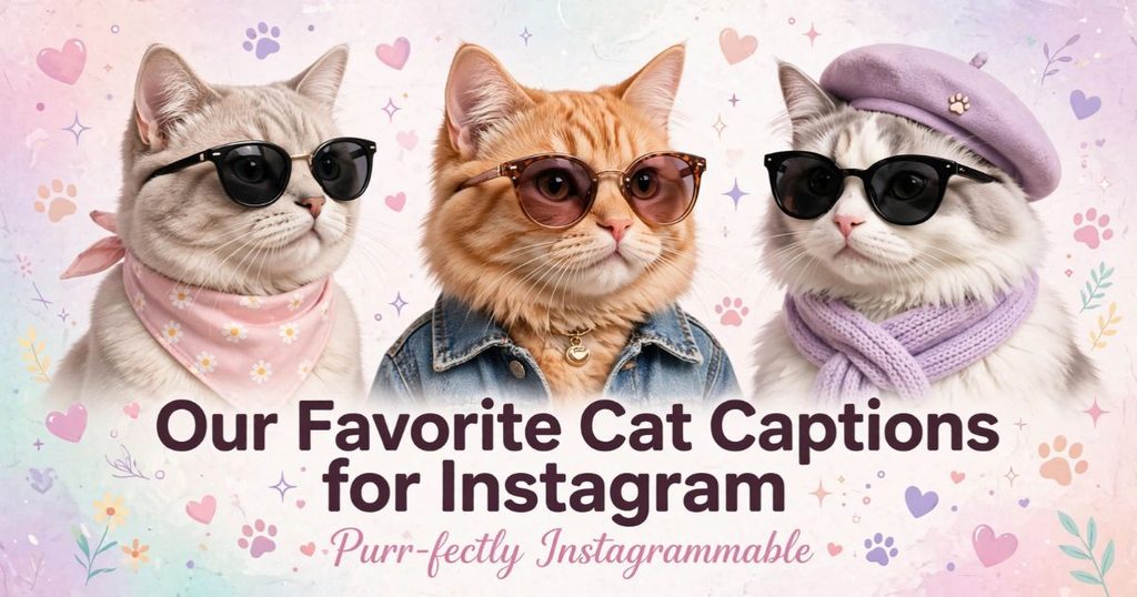 Our Favorite Cat Captions for Instagram