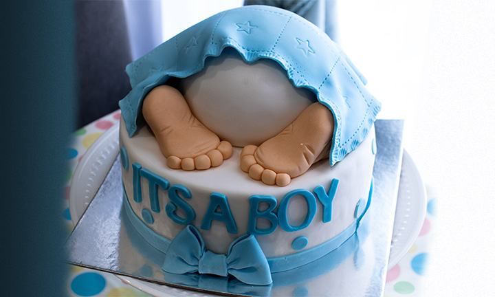 Baby Shower Cake Captions