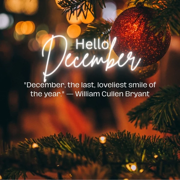 Hello December Quotes
