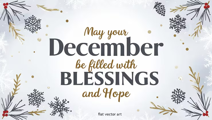 December Blessings Quotes