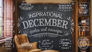 Inspirational December Quotes