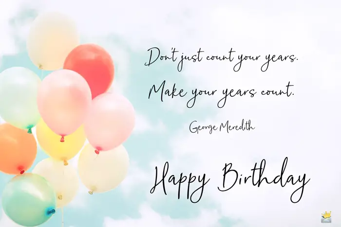 Motivational 25th Birthday Captions