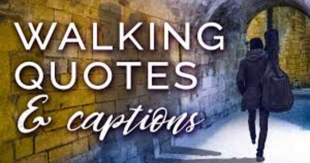 Walking Captions for IG