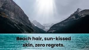 Best Sun kissed Captions for Instagram