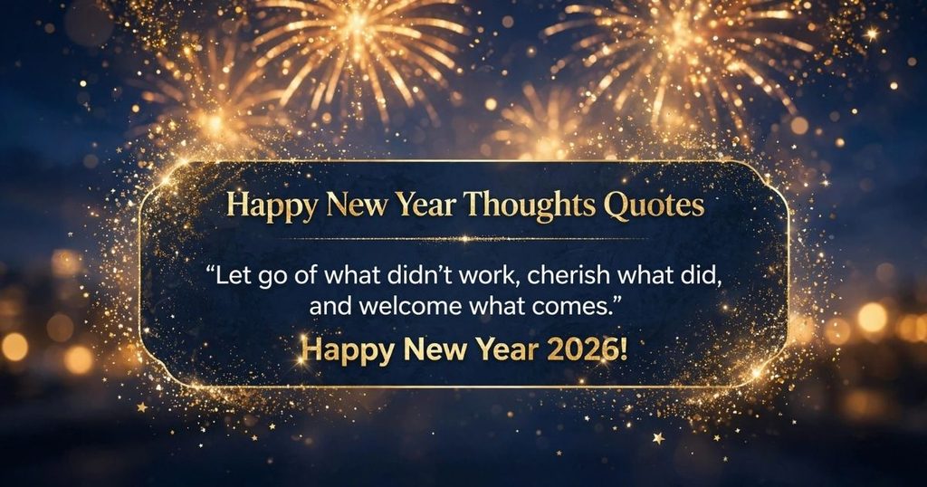 Happy New Year Thoughts Quotes