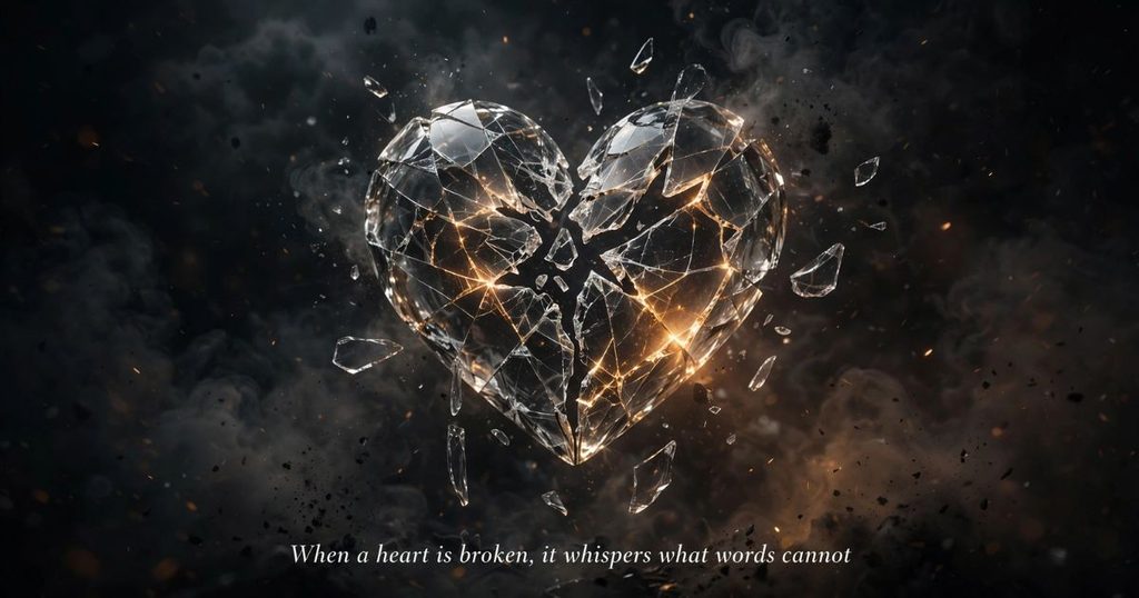 When A Heart Is Broken Quotes