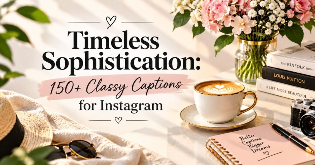 Classy Captions for Instagram