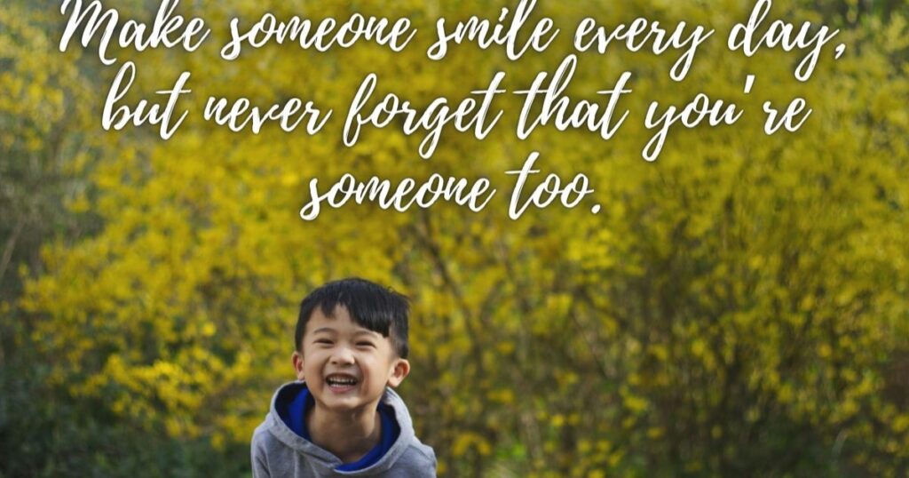 Smile Captions for Boy
